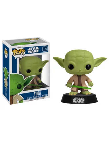 es::Star Wars POP! Vinyl Cabezón Yoda 10 cm