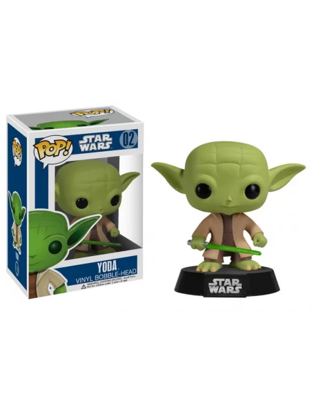 es::Star Wars POP! Vinyl Cabezón Yoda 10 cm