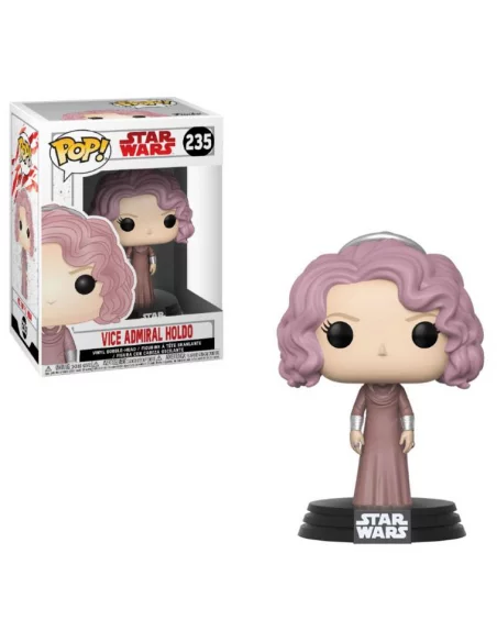 es::Star Wars Episode VIII POP! Vinyl Cabezón Vice Admiral Holdo 9 cm