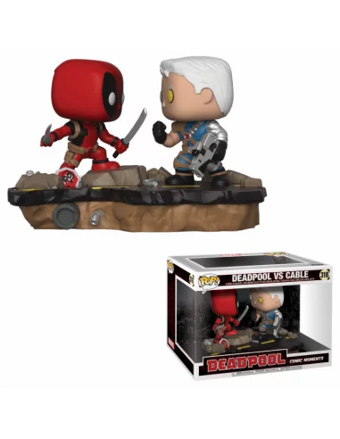 es::Marvel Movie Moments POP! Bobble 2-Pack Deadpool vs Cable
