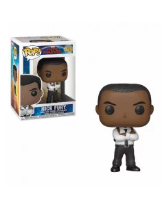 es::Captain Marvel POP! Marvel Vinyl Cabezón Nick Fury 9 cm