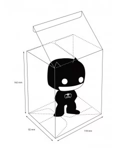 es::Ultimate Guard Protective Case caja protectora para figuras de Funko POP! 2