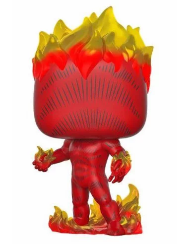 es::Marvel 80th POP! Heroes Vinyl Figura Human Torch First Appearance 9 cm