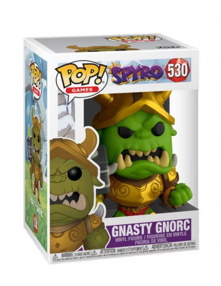 es::Spyro the Dragon Figura POP! Games Vinyl Gnasty Gnorc 9 cm