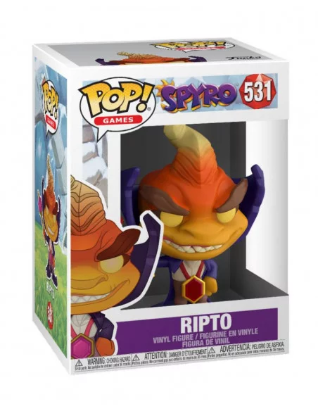 es::Spyro the Dragon Figura POP! Games Vinyl Ripto 9 cm
