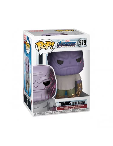 es::Avengers: Endgame POP! Movies Vinyl Figura Casual Thanos w/Gauntlet 9 cm