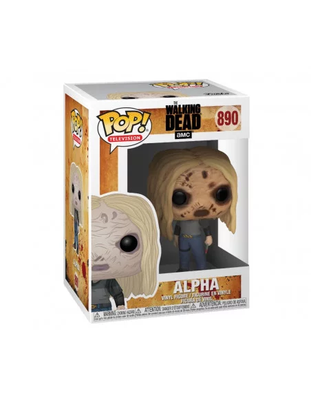 es::Walking Dead POP! Television Vinyl Figura Alpha w/Mask 9 cm