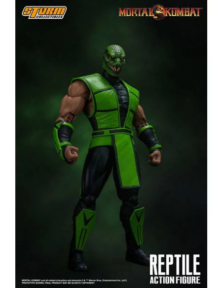 es::Mortal Kombat Figura 1/12 Reptile 18 cm