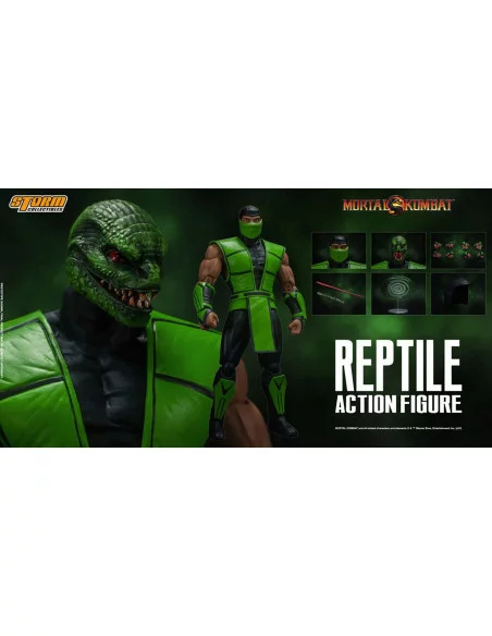 es::Mortal Kombat Figura 1/12 Reptile 18 cm