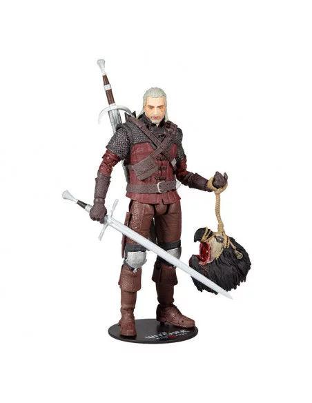 es::The Witcher 3: Wild Hunt Figura Geralt of Rivia Wolf Armor 18 cm