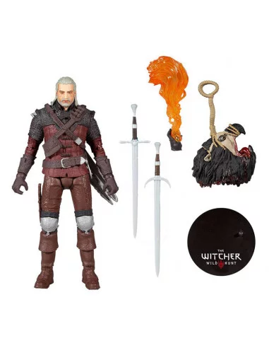 es::The Witcher 3: Wild Hunt Figura Geralt of Rivia Wolf Armor 18 cm