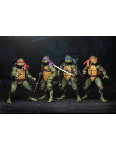 es::Tortugas Ninja Pack 4 tortugas 18 cm