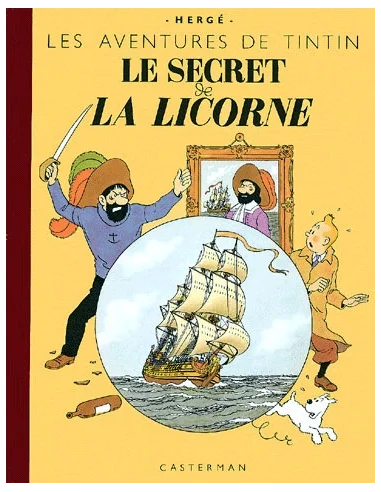 es::Facsímil Tintín 11 Color en Francés: Le secret de la Licorne - Album Facsímil Color en Francés