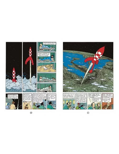 es::Tintín y la Luna Álbum doble es::Tintín y la Luna Álbum doble