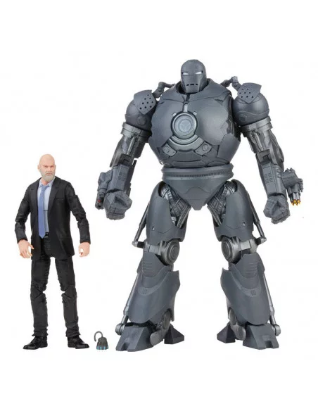es::The Infinity Saga Marvel Legends Figuras Obadiah Stane & Iron Monger Iron Man 15 cm