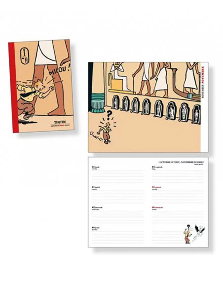 es::Agenda Tintín 2022 Bolsillo