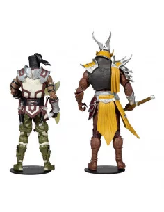 es::Mortal Kombat Pack 2 Figuras Sub-Zero & Shao Khan 18 cm 2
