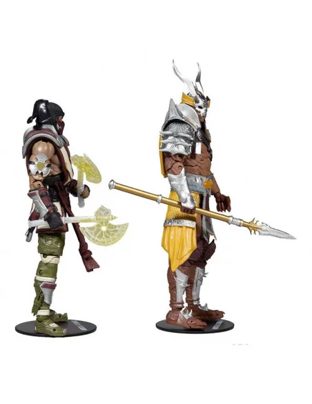 es::Mortal Kombat Pack 2 Figuras Sub-Zero & Shao Khan 18 cm