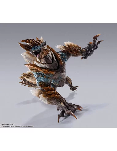 es::Monster Hunter World Iceborne Figura S.H. MonsterArts Zinogre