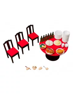 es::Dragon Ball Z Accesorios S.H. Figuarts Son Goku's Harahachibunme Restaurante Set 20 cm