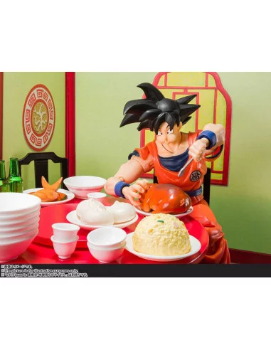 es::Dragon Ball Z Accesorios S.H. Figuarts Son Goku's Harahachibunme Restaurante Set 20 cm