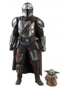 es::Star Wars The Mandalorian Pack de 2 Figuras 1/6 The Mandalorian & The Child Hot Toys 30 cm
