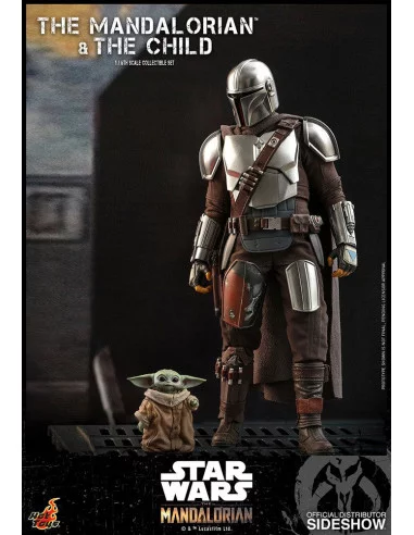 es::Star Wars The Mandalorian Pack de 2 Figuras 1/6 The Mandalorian & The Child Hot Toys 30 cm