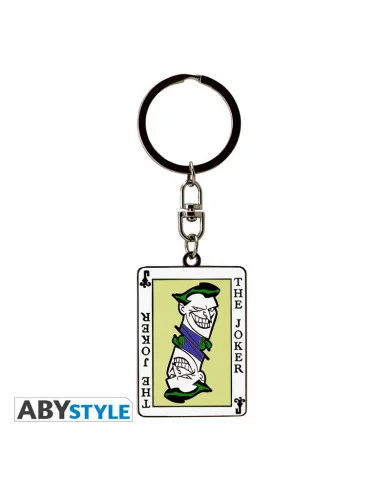 es::DC Comics Llavero Joker Naipe