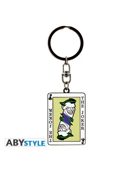 es::DC Comics Llavero Joker Naipe