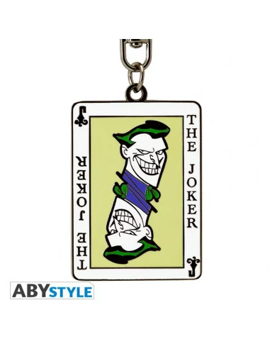 es::DC Comics Llavero Joker Naipe