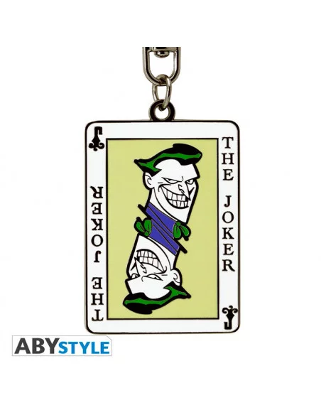 es::DC Comics Llavero Joker Naipe