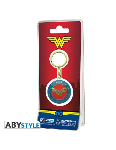es::DC Comics Llavero Escudo Wonder Woman