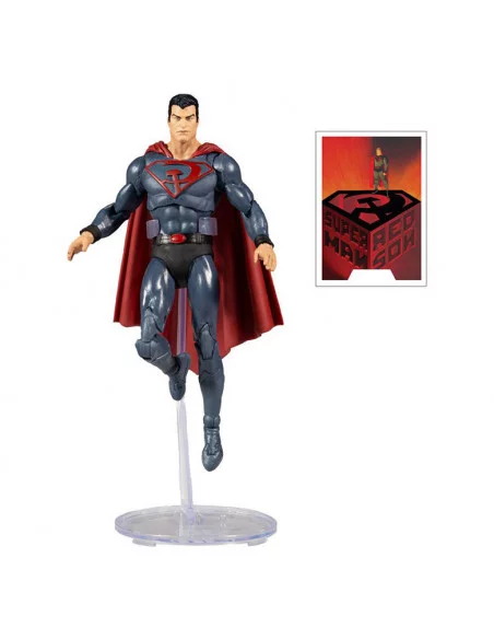 es::DC Multiverse Figura Superman: Red Son 18 cm-0