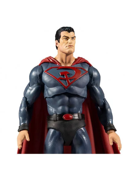 es::DC Multiverse Figura Superman: Red Son 18 cm-2