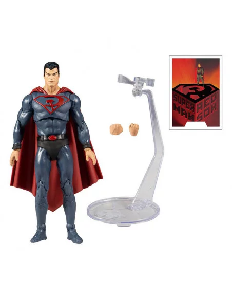 es::DC Multiverse Figura Superman: Red Son 18 cm-3