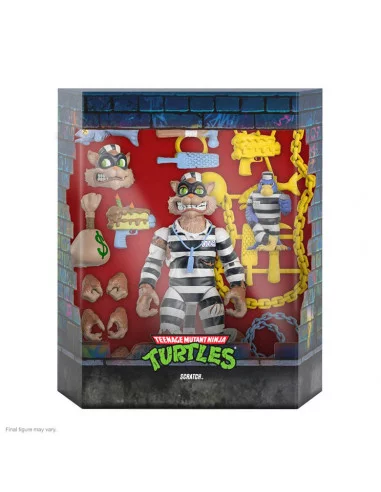 es::Tortugas Ninja Figura Ultimates Scratch 18 cm 