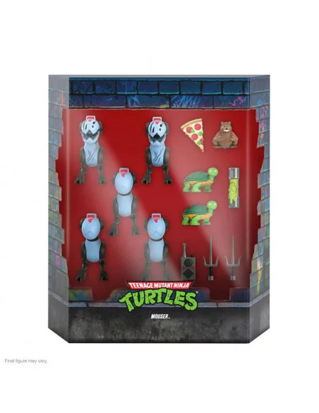 es::Tortugas Ninja PAck de 5 Figuras Ultimates Mousers 8 cm 