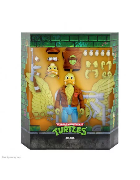 es::Tortugas Ninja Figura Ultimates Ace Duck 18 cm