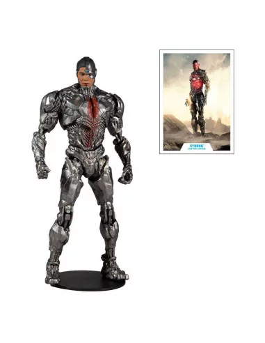 es::DC Justice League Movie Figura Cyborg 18 cm