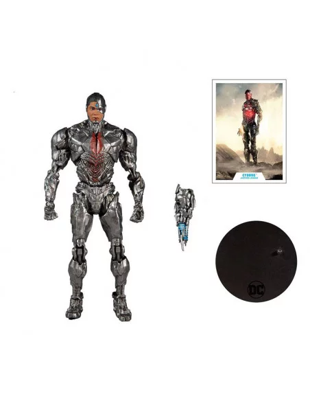 es::DC Justice League Movie Figura Cyborg 18 cm