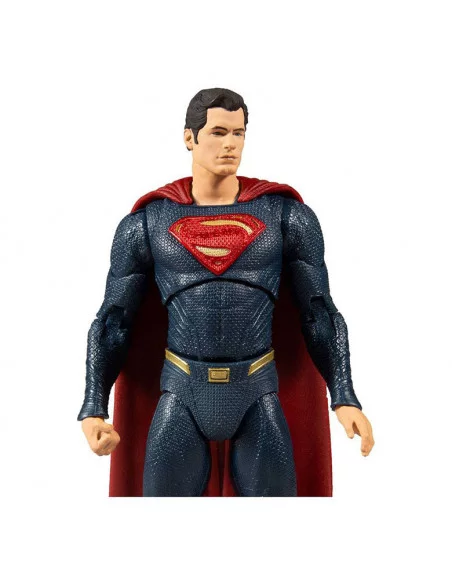 es::EMBALAJE DAÑADO. DC Justice League Movie Figura Superman Blue/Red Suit 18 cm