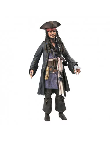 es::Piratas del Caribe Figura Deluxe Jack Sparrow 18 cm