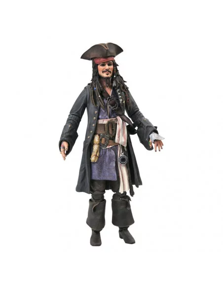 es::Piratas del Caribe Figura Deluxe Jack Sparrow 18 cm