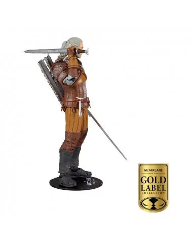 es::The Witcher Figura Geralt of Rivia Gold Label Series 18 cm
