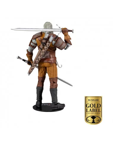 es::The Witcher Figura Geralt of Rivia Gold Label Series 18 cm