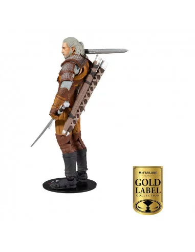 es::The Witcher Figura Geralt of Rivia Gold Label Series 18 cm