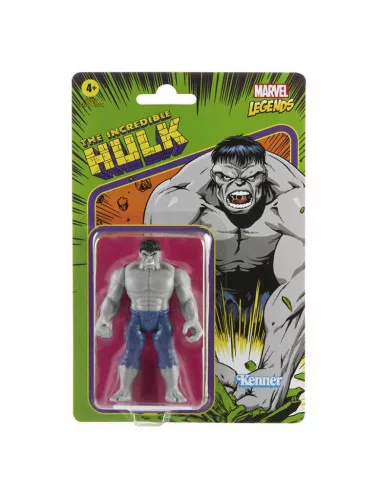 es::Marvel Legends Retro Figura Hulk gris 10 cm
