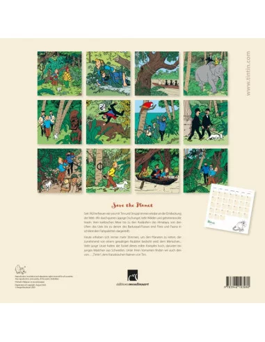 es::Tintín Calendario Save the Planet 2021