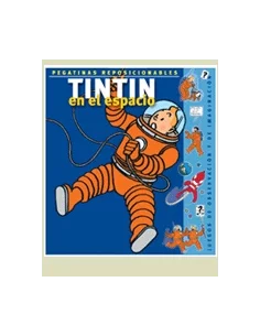 es::TINTIN EN EL ESPACIO- Libro de pegatinas