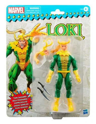 es::Marvel Legends Figura Retro Collection Figura 2022 Loki 15 cm